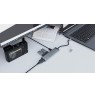 NATEC Fowler Slim Wired USB 3.2 Gen 1 (3.1 Gen 1) Type-C Black, Chrome