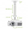 Techly Projector Ceiling Support Extension 380-580 mm Silver ICA-PM 18S