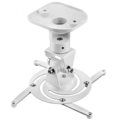 Techly Universal Ceiling Bracket for Projector, White ICA-PM 100WH