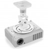 Techly Universal Ceiling Bracket for Projector, White ICA-PM 100WH