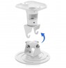 Techly Universal Ceiling Bracket for Projector, White ICA-PM 100WH