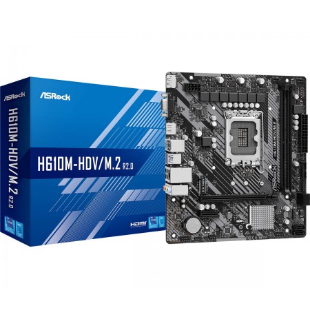 ASRock H610M-HDV/M.2 R2.0 motherboard