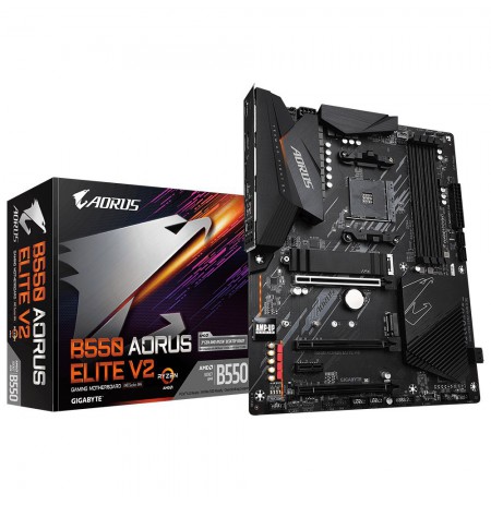 Gigabyte B550 AORUS ELITE V2 motherboard AMD B550 Socket AM4 ATX