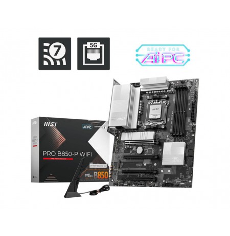 MSI PRO B850-P WIFI motherboard AMD B850 Socket AM5 ATX