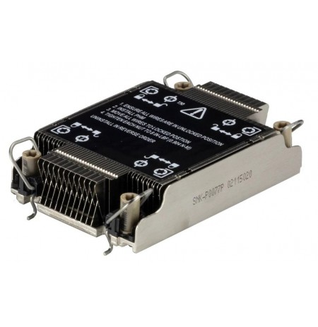 Supermicro SNK-P0077P computer cooling component Processor Heatsink Black, Stainless steel