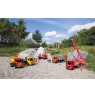 LENA Tractor bulldozer + excavator 02080