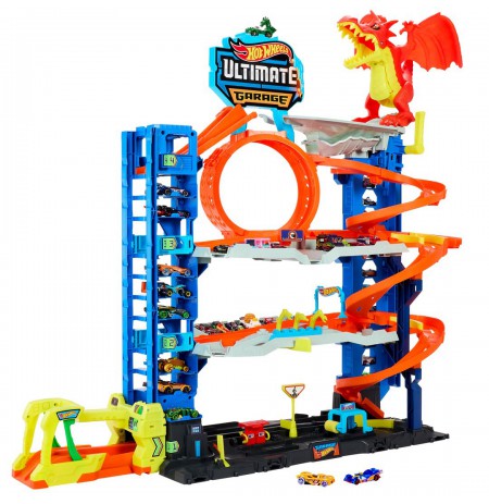 Hot Wheels City Mega Garage Attack of the Dragon Set HKX48 p1 MATTEL