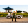 Auto Street Fighter 1956 Ford Pickup with Guile 1:24 Simba JADA Figure