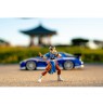 Auto Street Fighter 1993 Mazda RX7 with Chun-Li 1:24 Simba JADA Action Figure