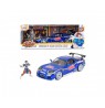 Auto Street Fighter 1993 Mazda RX7 with Chun-Li 1:24 Simba JADA Action Figure