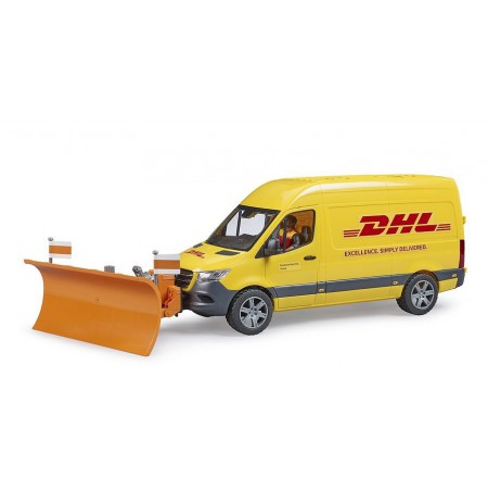 Mercedes Sprinter DHL with figurine and accessories 02671