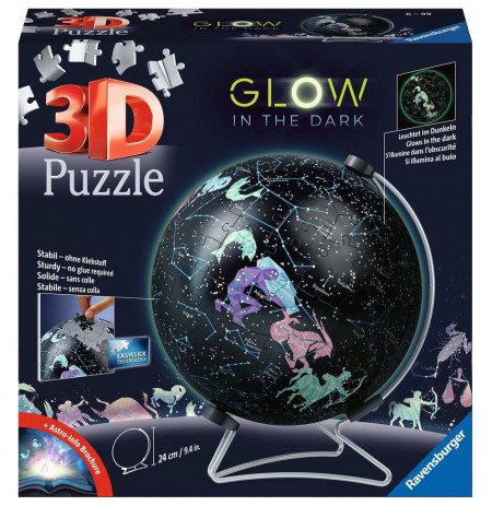 3D Puzzle Globe Constellations