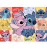 Disney Stitch 4x100 Pieces Jigsaw Puzzle