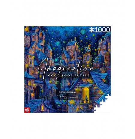 Puzzle Good Loot 1000 Imagination Roch Urbaniak Koncert na Kominie