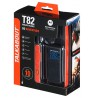 Motorola T82 Twin Pack two-way radio 16 channels Black,Orange