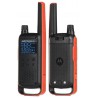 Motorola T82 Twin Pack two-way radio 16 channels Black,Orange