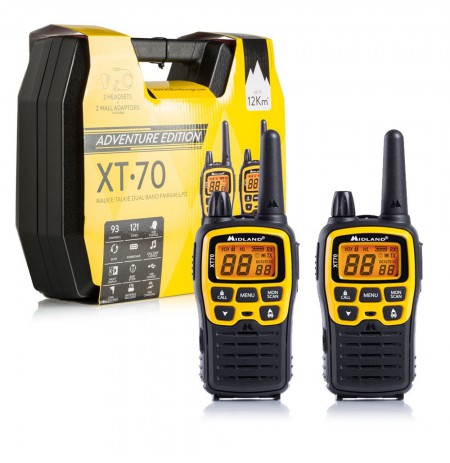 PMR MIDLAND XT70 handheld radios case