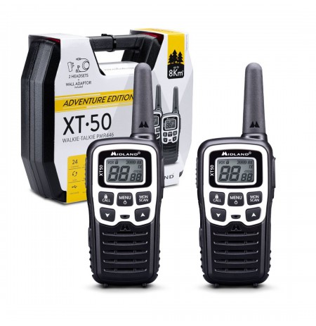 PMR MIDLAND XT50 handheld radios case