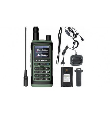 Walkie talkie Baofeng UV-17E žalia