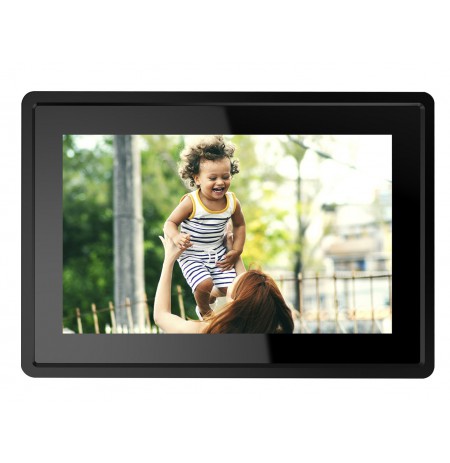 Denver PFF-1021BLACK, 25.6 cm (10.1"), 1280 x 800 pixels, IPS, JPEG, 16 GB, MicroSD (TransFlash)