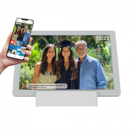 Denver FRAMEO HD 10.1 16GB Digital Photo Frame white
