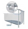 Pool frame. Prism 305x76/pump 220V 26702NP