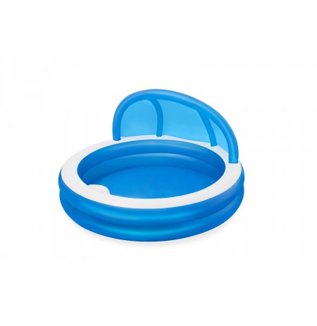 Inflatable pool 241x241x140cm with roof 54337