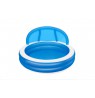 Inflatable pool 241x241x140cm with roof 54337