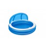 Inflatable pool 241x241x140cm with roof 54337