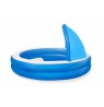 Inflatable pool 241x241x140cm with roof 54337