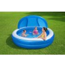 Inflatable pool 241x241x140cm with roof 54337