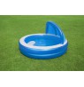 Inflatable pool 241x241x140cm with roof 54337