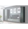 Full cabinet VIGO '180' 180/40/30 grey/grey gloss