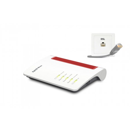 AVM FRITZ! Box 7530 AX Wireless Router Gigabit Ethernet Dual-band (2.4 GHz/5 GHz) 4G White
