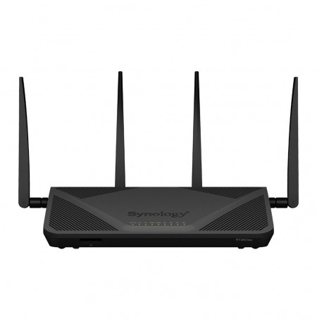Synology RT2600AC wireless router Gigabit Ethernet Dual-band (2.4 GHz / 5 GHz) Black