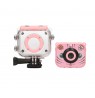 Extralink Kids Camera H18 Pink | Camera | 1080P 30fps, IP68, 2.0" display