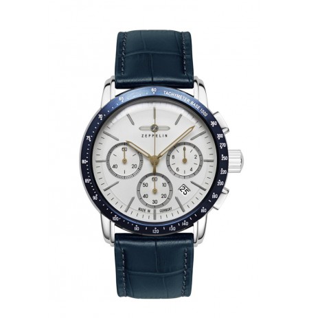 Zeppelin New York 88781 watch, quartz 42mm