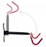 Maclean Bicycle Bike Stand Wall Mount Holder Garage Steel Storage Hook 30kg