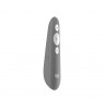Logitech R500 Laser Presentation Remote wireless presenter Bluetooth/RF Grey