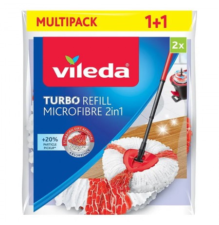 ROTARY MOP REFILL VILEDA TURBO 2IN1 2PC.