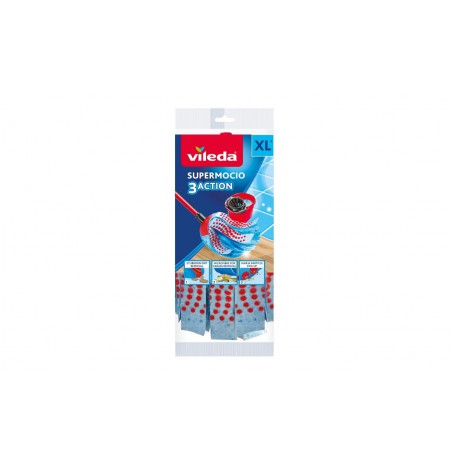 Vileda 150730 mop accessory Mop wet pads Multicolour