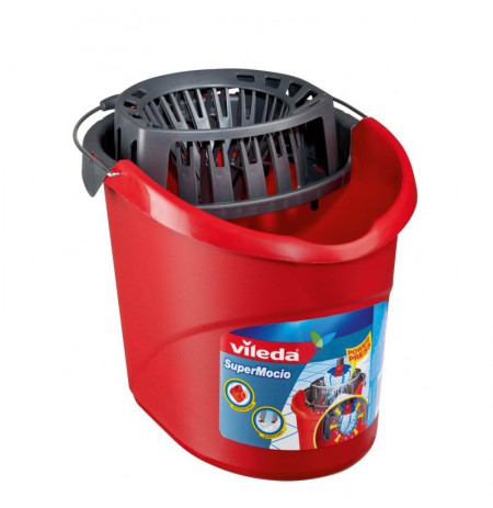 Vileda SuperMocio mopping system/bucket Single tank Red