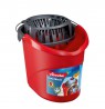 Bucket with squeezer for mop VILEDA Super 128767 (Plastic)
