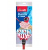 Vileda Microfibre & Power Mop head Red, White