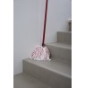 Vileda Microfibre & Power Mop head Red, White