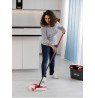 Vileda en steel Supermocio 3Action mop Wool Red, White