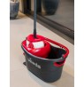 Vileda en steel Supermocio 3Action mop Wool Red, White