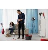 Vileda en steel Supermocio 3Action mop Wool Red, White