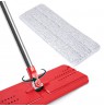 GreenBlue Flat Mop with Bucket and Wringer, Two HQ Microfiber Cartridges, 8L Capacity, MaxiClean GB850