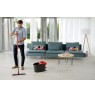Vileda Ultramat Turbo XL mop Dry&wet Microfiber Black, Red